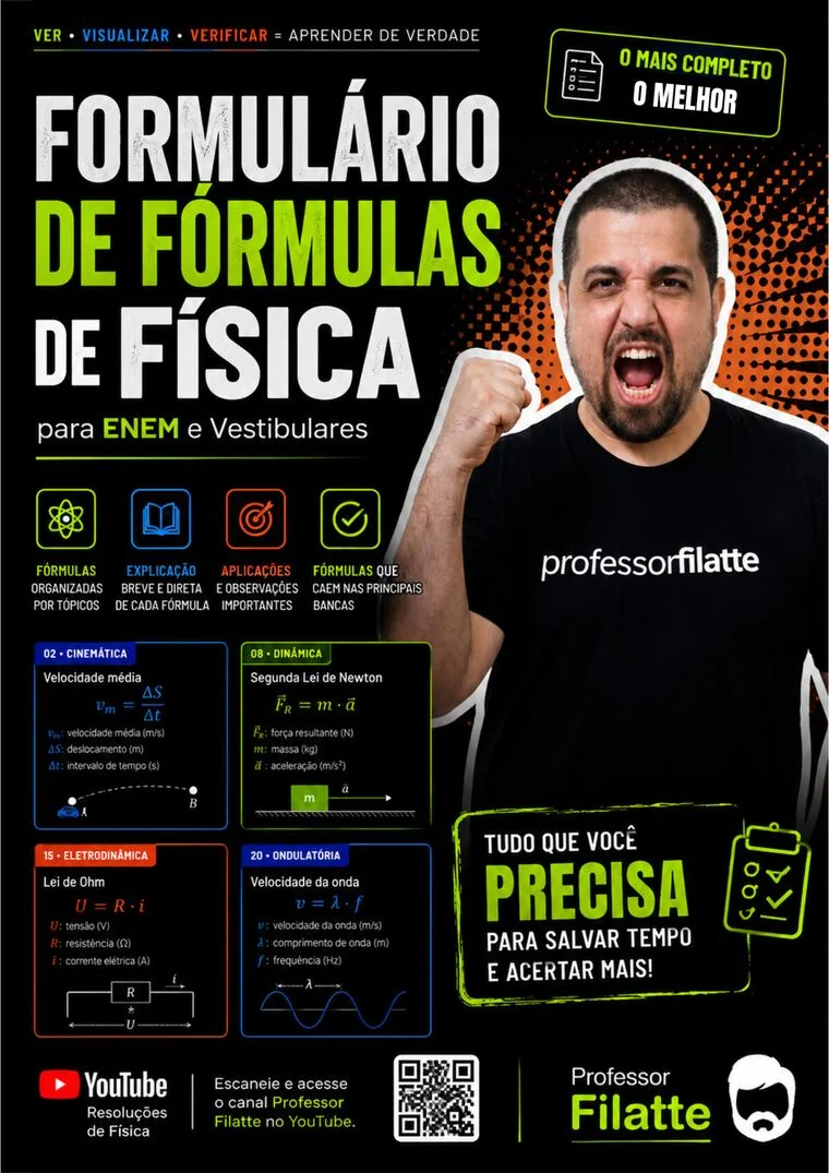 Formulário de Fórmulas de Física